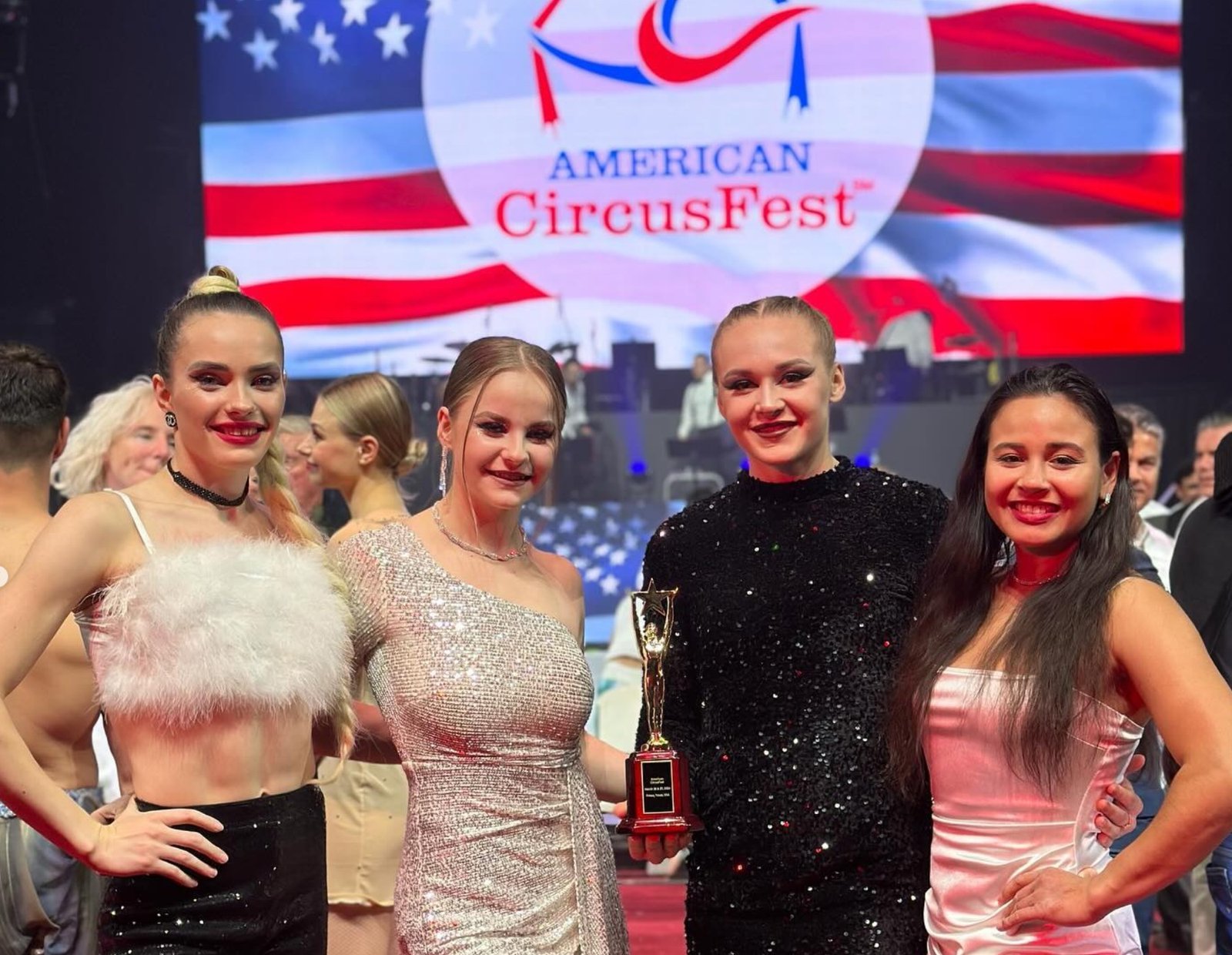 Liazeed Angels at the American Circus Festival